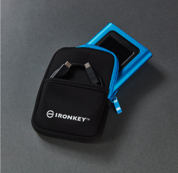Kingston IronKey Vault Privacy 80 - External SSD - FIPS 197 Certified with XTS AES 256-bit Encryption Up to 250MB/s Reading, 250MB/s Writing - IKVP80ES/1920G 2