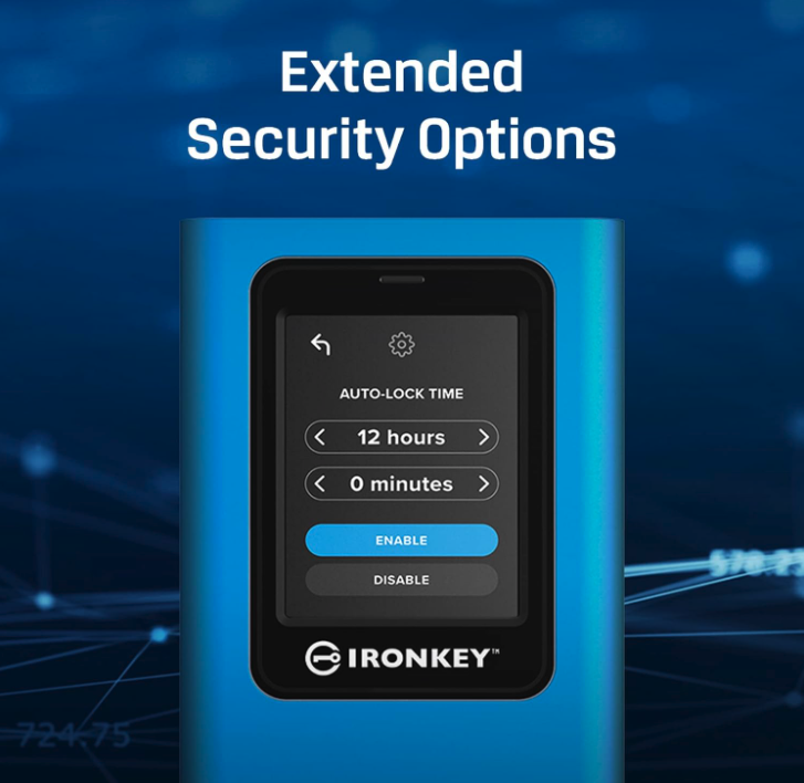 Kingston IronKey Vault Privacy 80 - External SSD - FIPS 197 Certified with XTS AES 256-bit Encryption Up to 250MB/s Reading, 250MB/s Writing - IKVP80ES/1920G 4