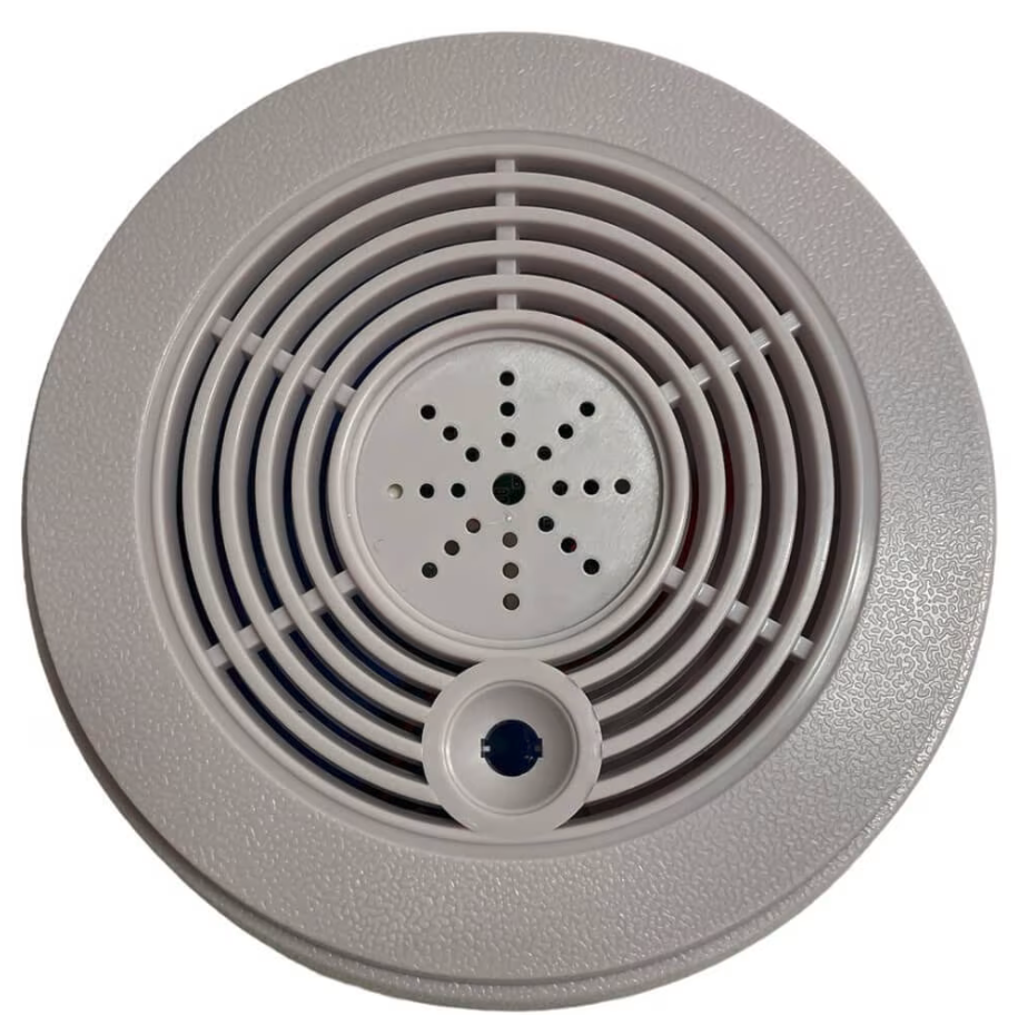Remote eavesdropper built into smoke detector p410