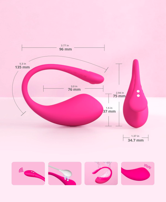 LOVENSE LUSH 3 SECURE BLUETOOTH VIBRATOR 2