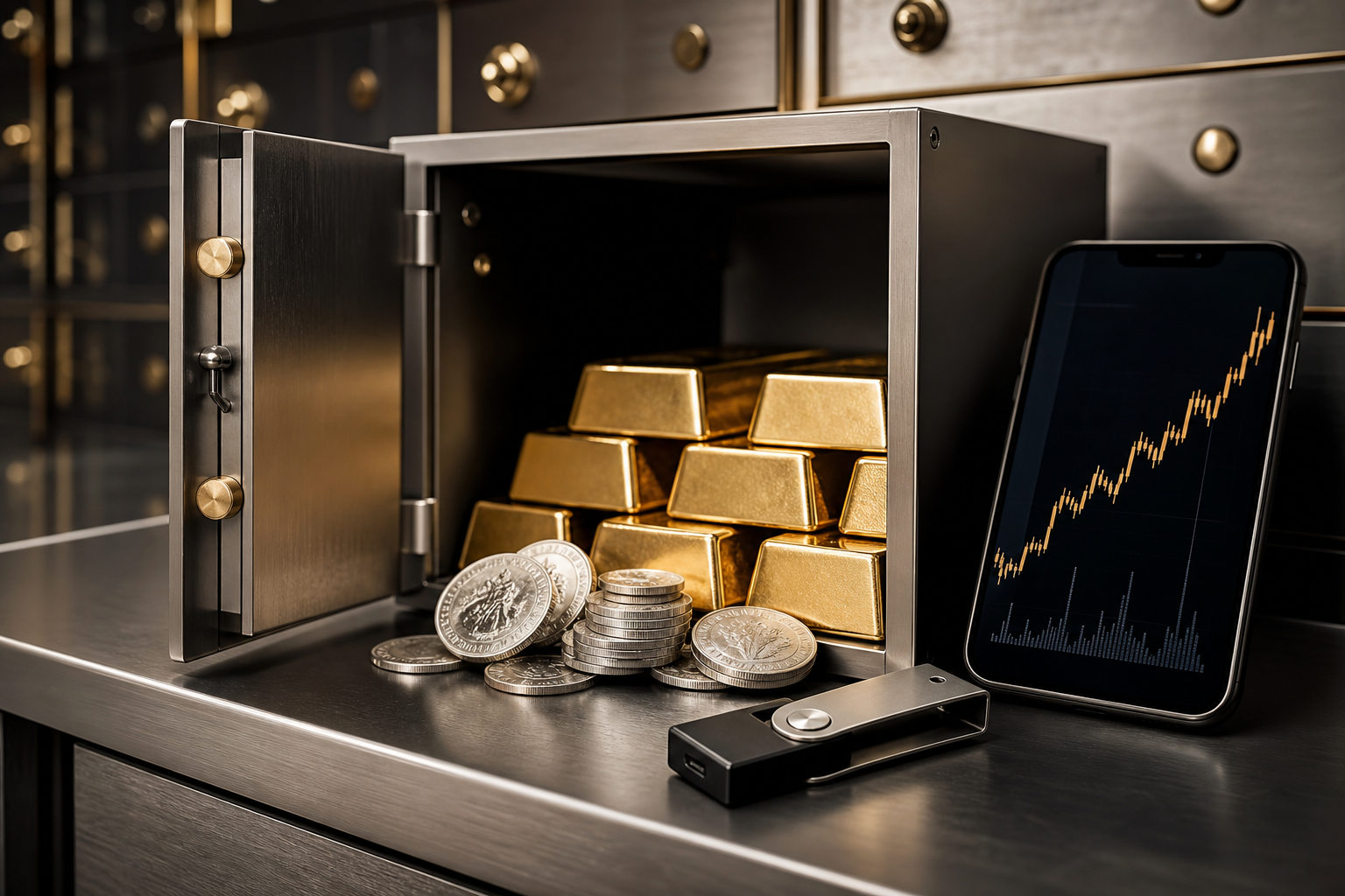 How to Take Crypto Profits into Physical Gold During a Bull Run