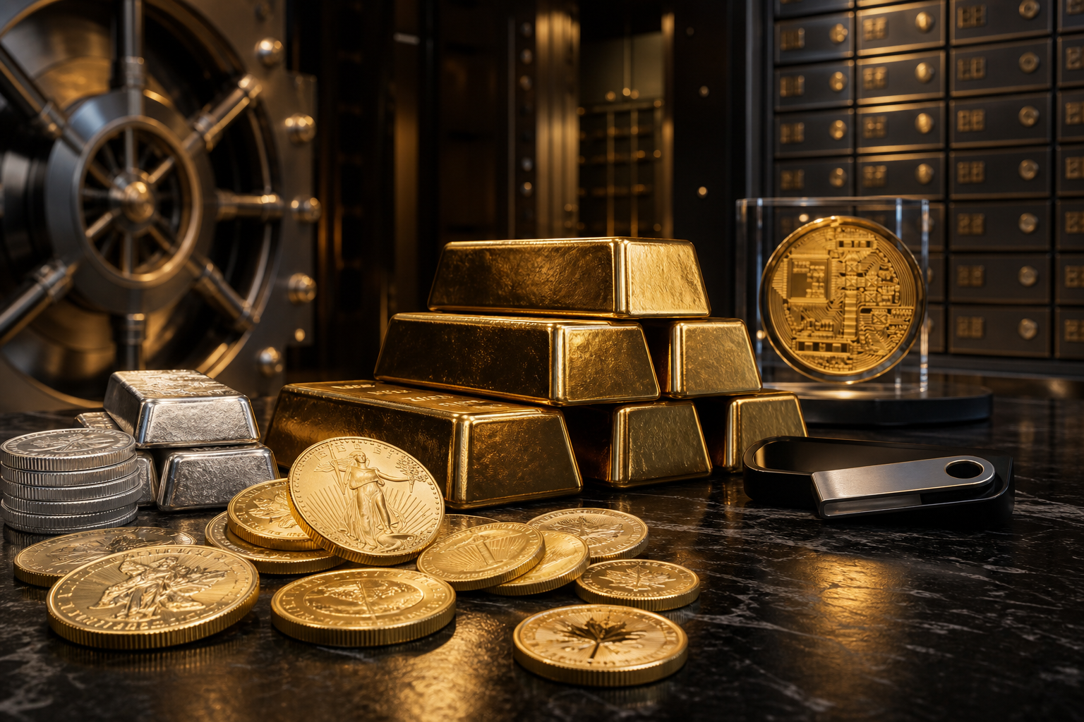 Gold Coins vs Bars: Which Should Crypto Buyers Choose?